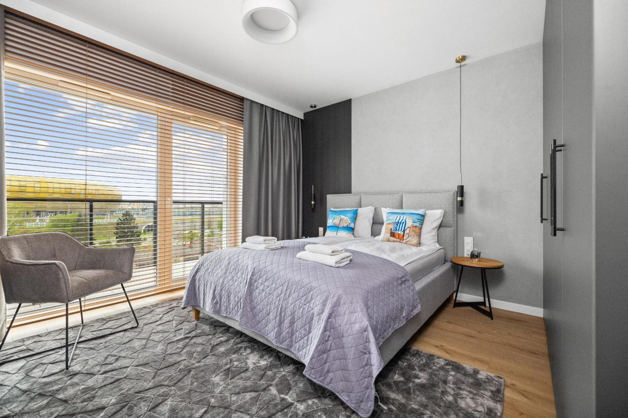 Apartmán Ina Rent - Przystan Letnica Gdaňsk Exteriér fotografie