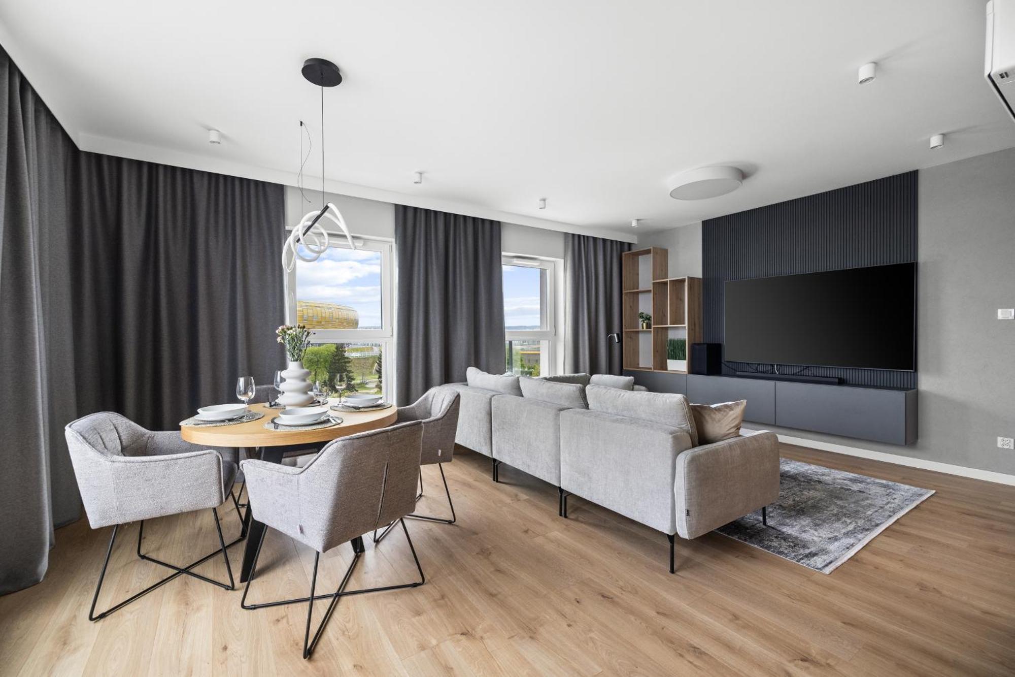 Apartmán Ina Rent - Przystan Letnica Gdaňsk Exteriér fotografie