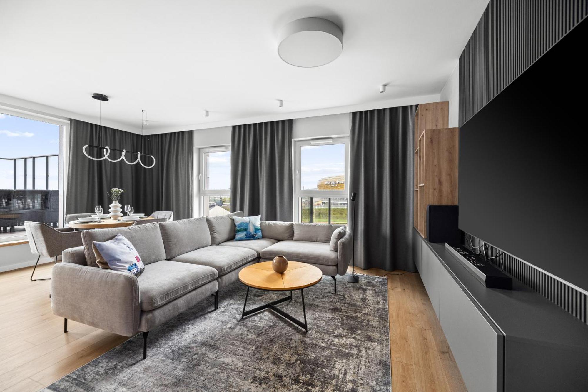 Apartmán Ina Rent - Przystan Letnica Gdaňsk Exteriér fotografie